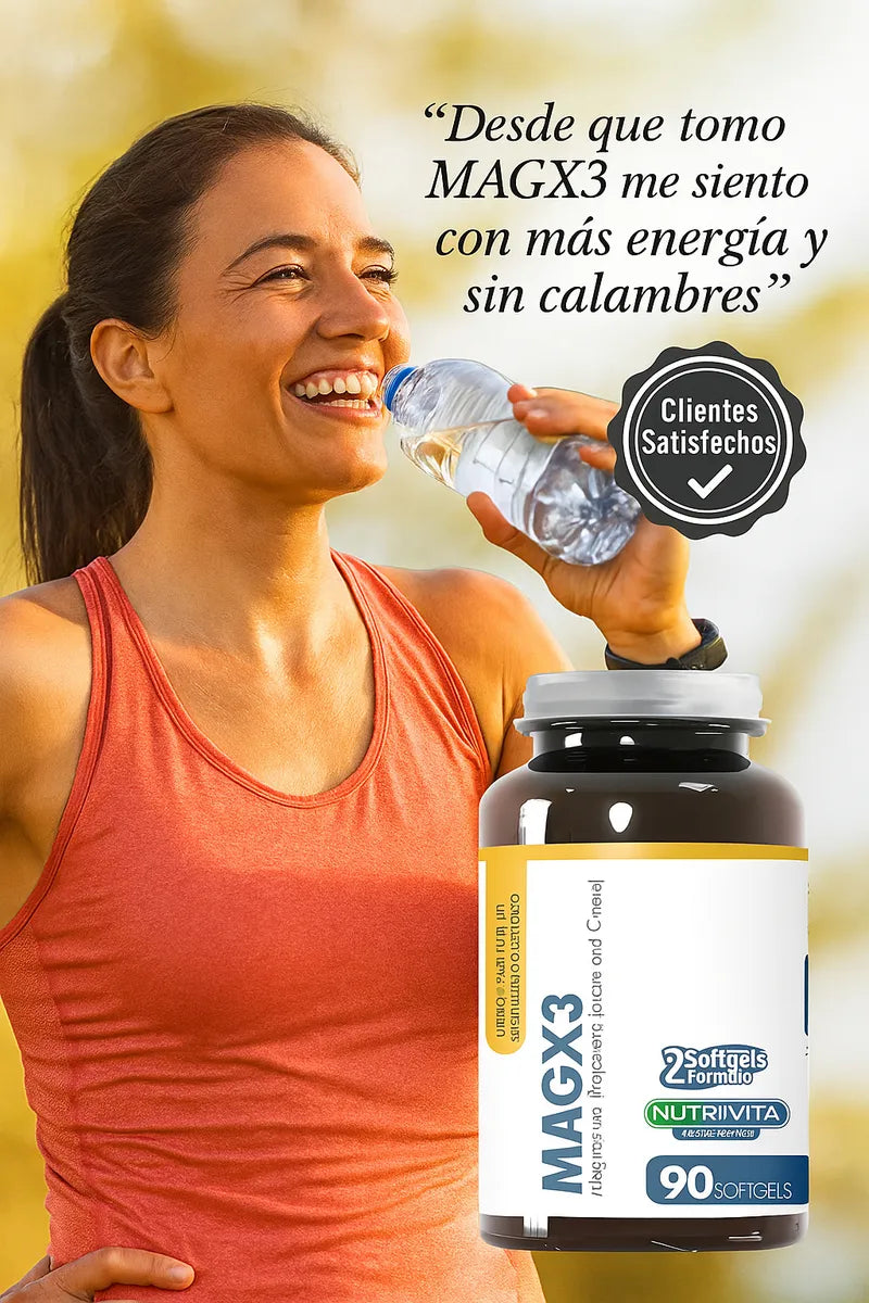MagX3 90 cápsulas Nutrivita