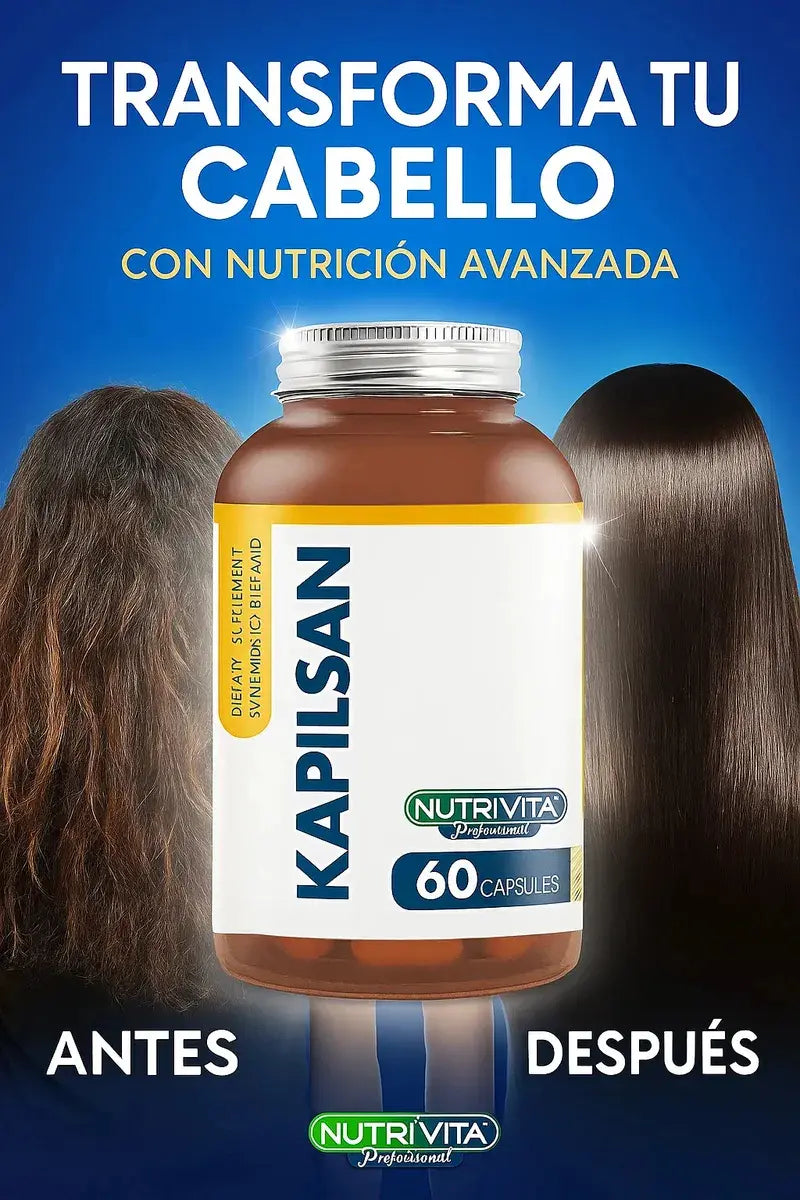 Nutrivita Suplemento Dietario KAPILSAN 60 Caps Cabello y Uñas Fuertes