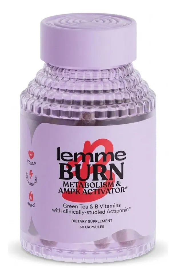 Lemme Burn – Activador de Metabolismo & AMPK (60 cápsulas veganas)