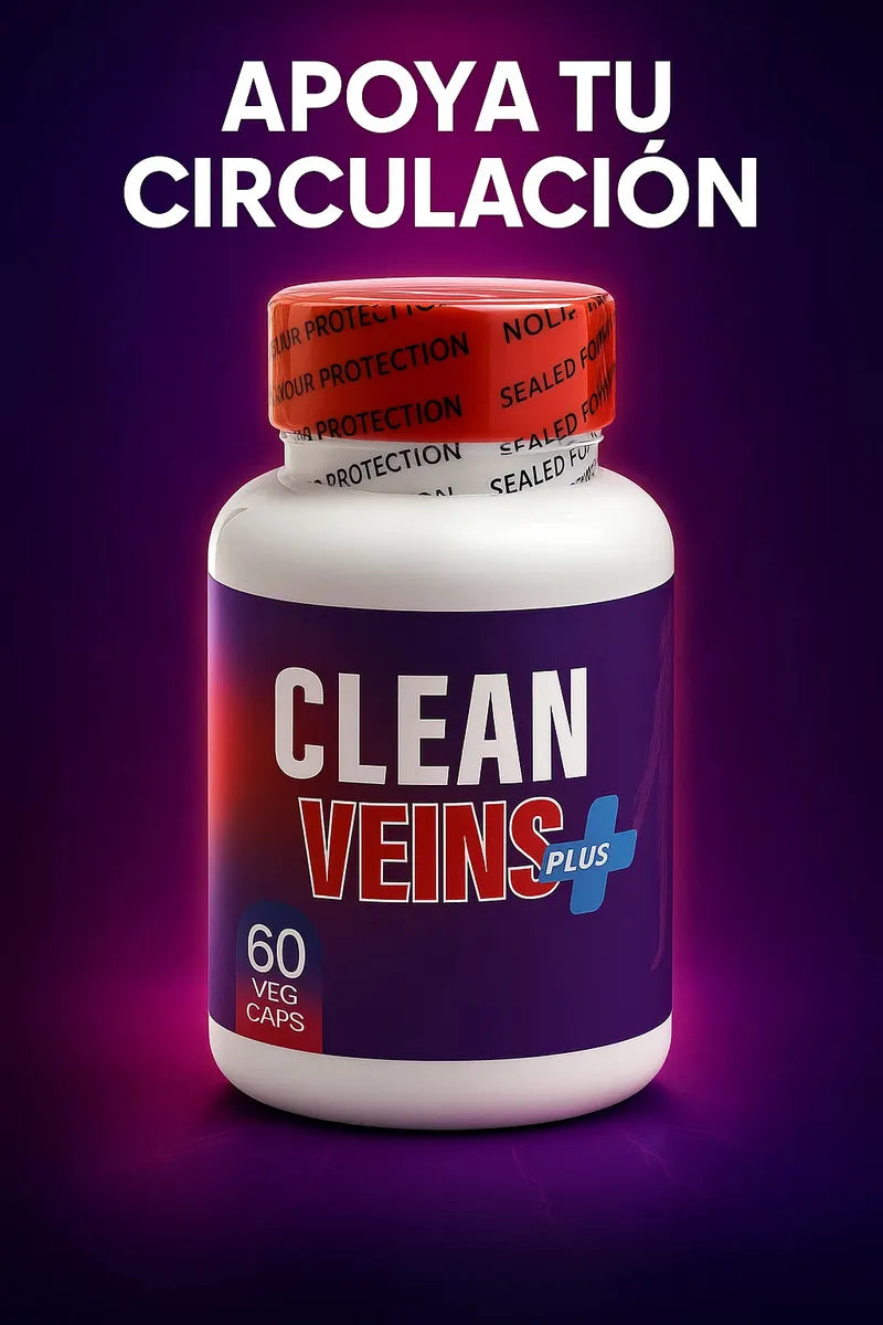 Clean Veins 60 (Cúrcuma + Centella + Castaño de indias Premium)