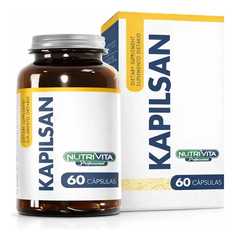 Nutrivita Suplemento Dietario KAPILSAN 60 Caps Cabello y Uñas Fuertes