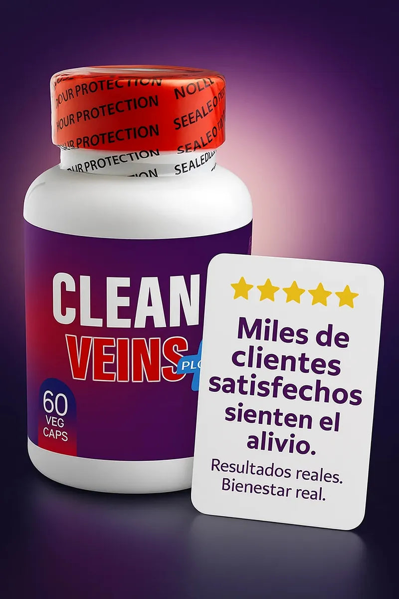 Clean Veins 60 (Cúrcuma + Centella + Castaño de indias Premium)
