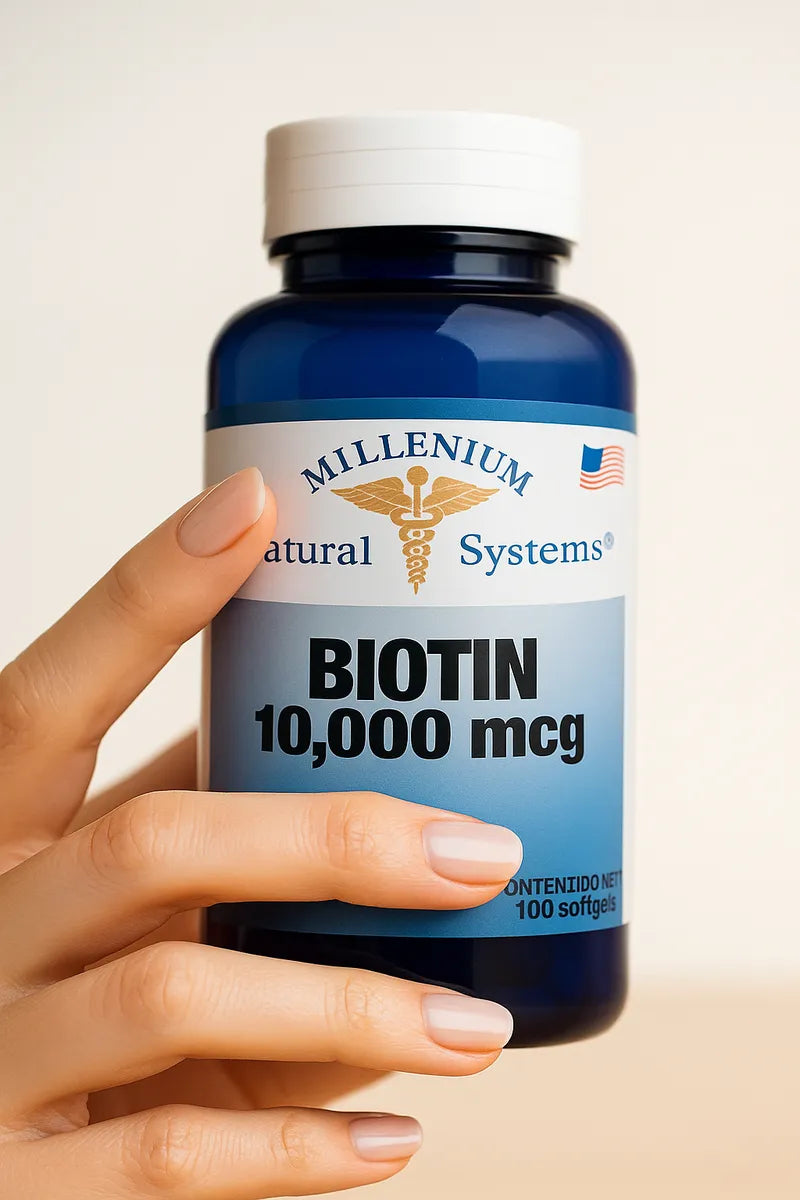 Biotina 10 000 mcg (100 softgels)