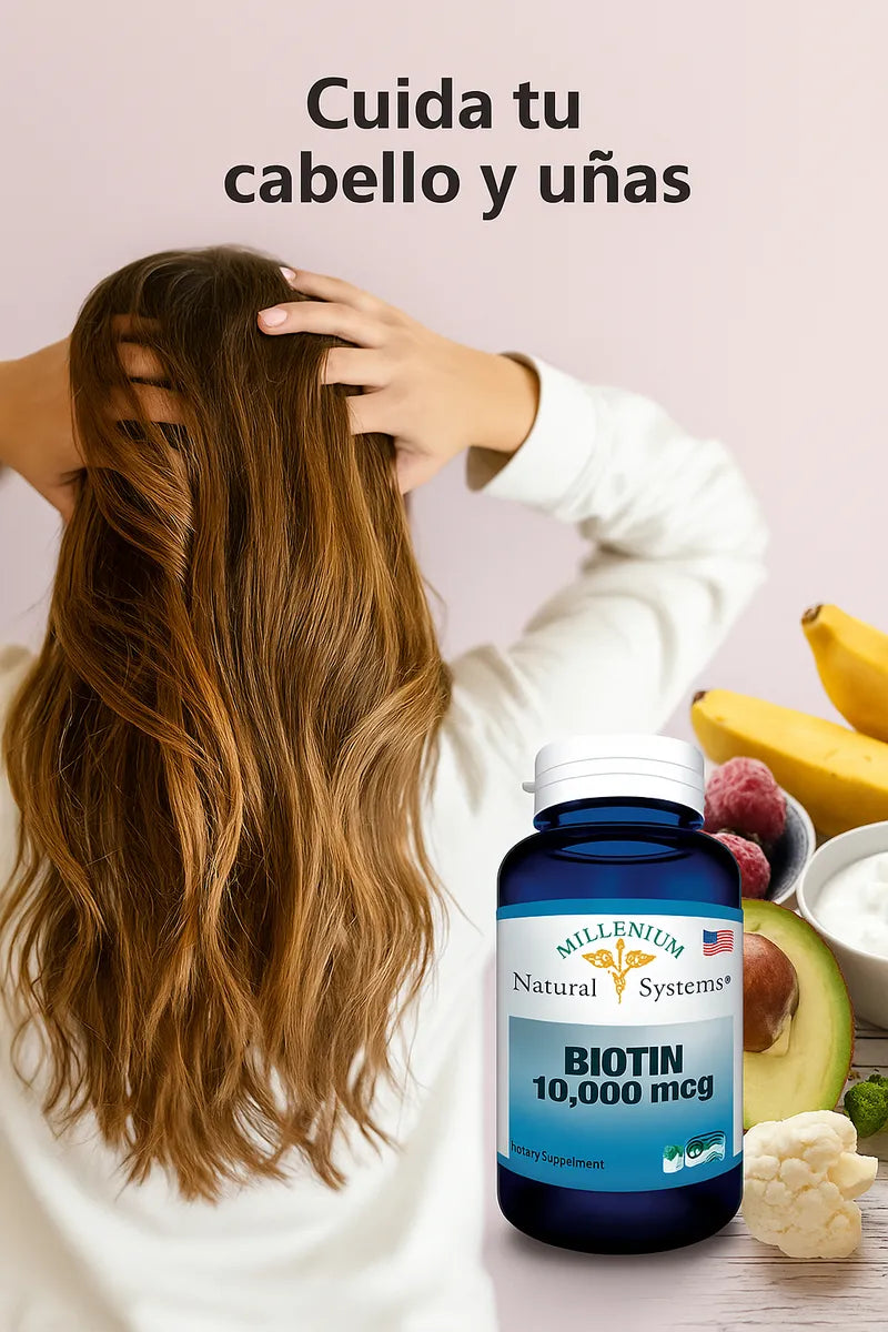 Biotina 10 000 mcg (100 softgels)