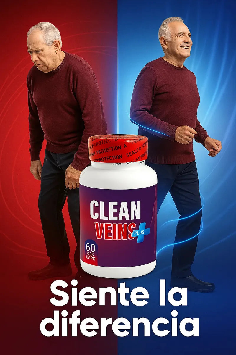 Clean Veins 60 (Cúrcuma + Centella + Castaño de indias Premium)