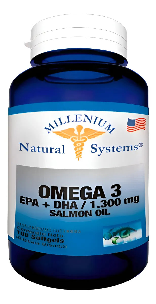 Omega‑3 EPA + DHA 1300 mg (aceite de salmón)