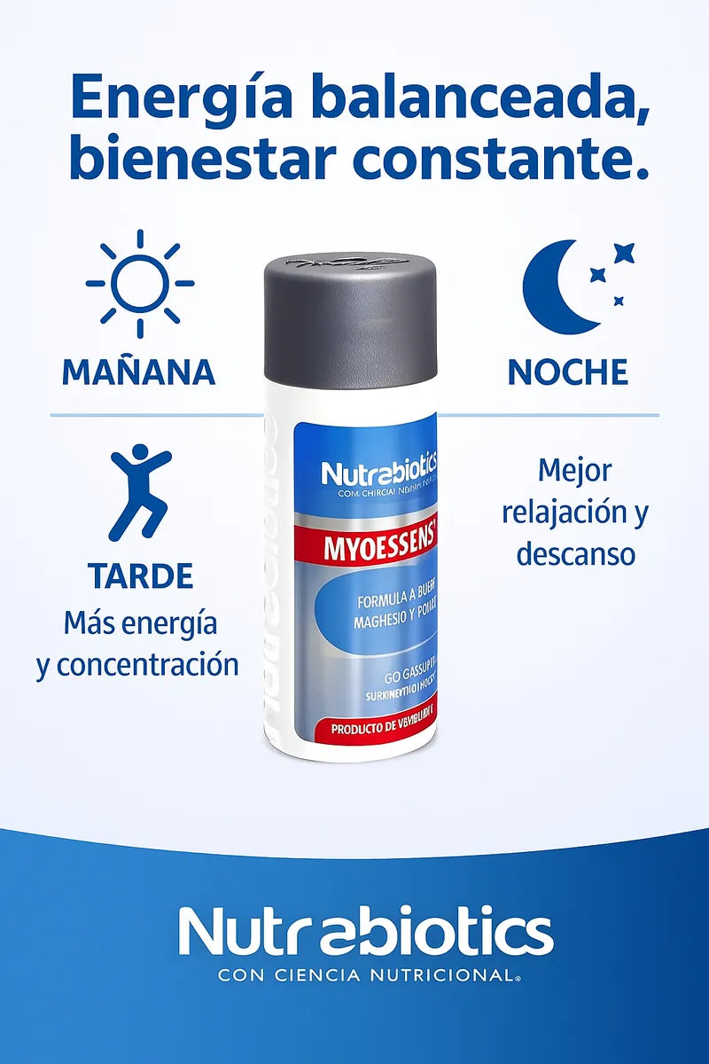 MyoEssens Nutrabiotics x 60 cápsulas
