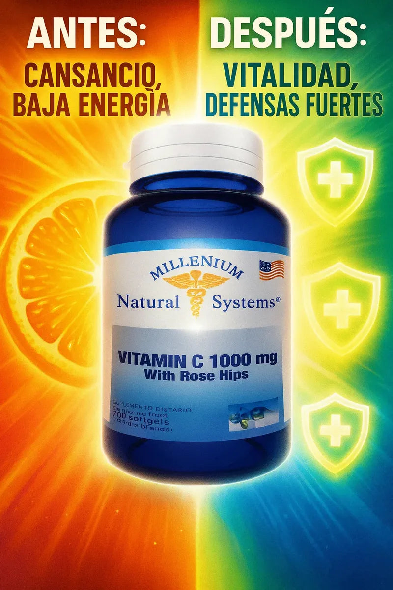 Vitamina C 1000 mg (100 cápsulas)