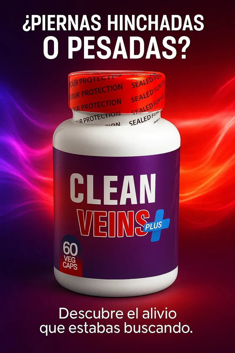 Clean Veins 60 (Cúrcuma + Centella + Castaño de indias Premium)