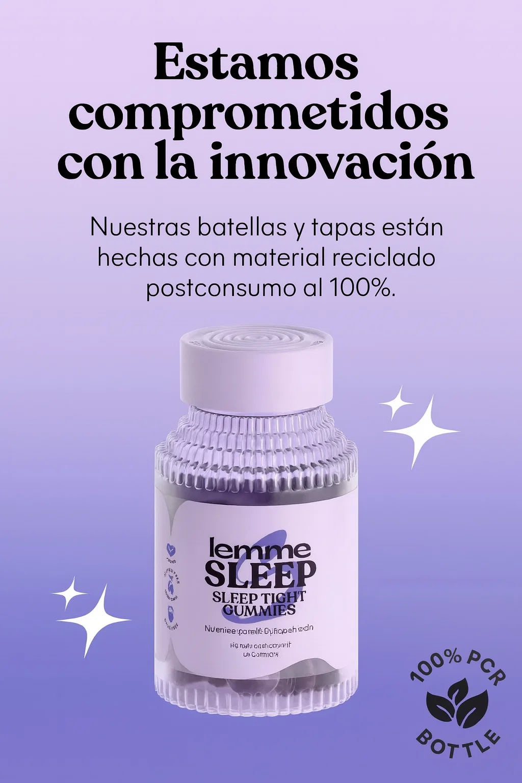 Lemme Sleep Melatonina-magnesio-sauco-manzanilla Gomitas X60 Frutos Rojos