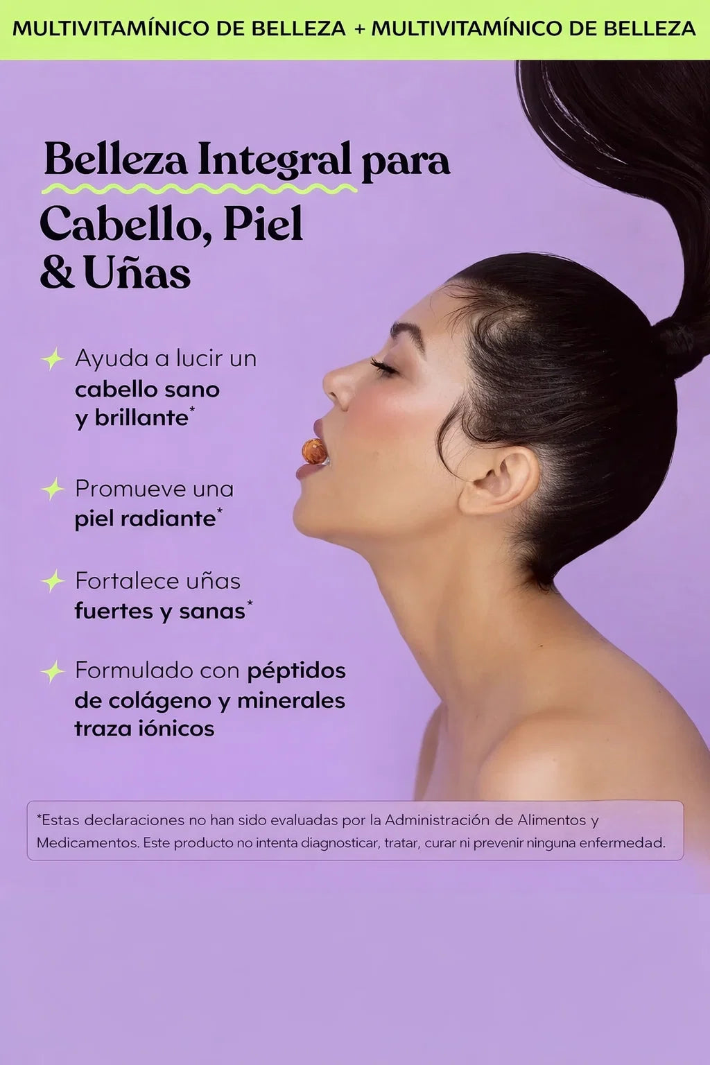 Lemme Glow Gummies – Pelo, Piel & Uñas Saludables | Colágeno, Biotina y Vitaminas | 60 Días